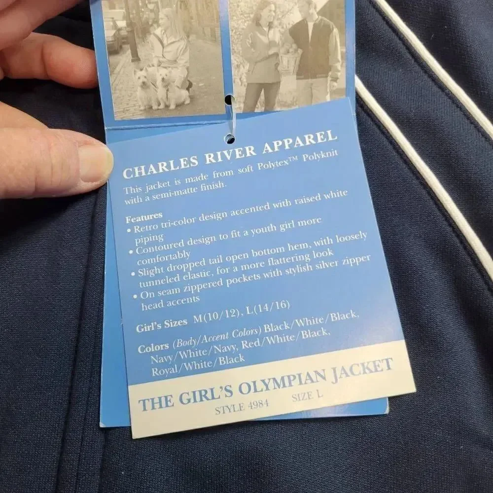 Charles River Apparel jacket 14/16